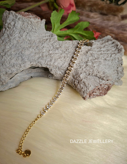 Twinkling Tales White Bracelet