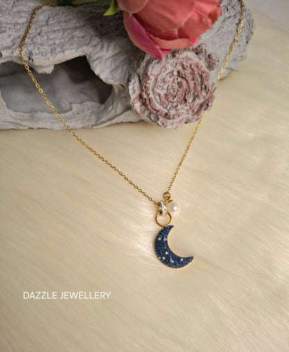 Moon Drop Necklace