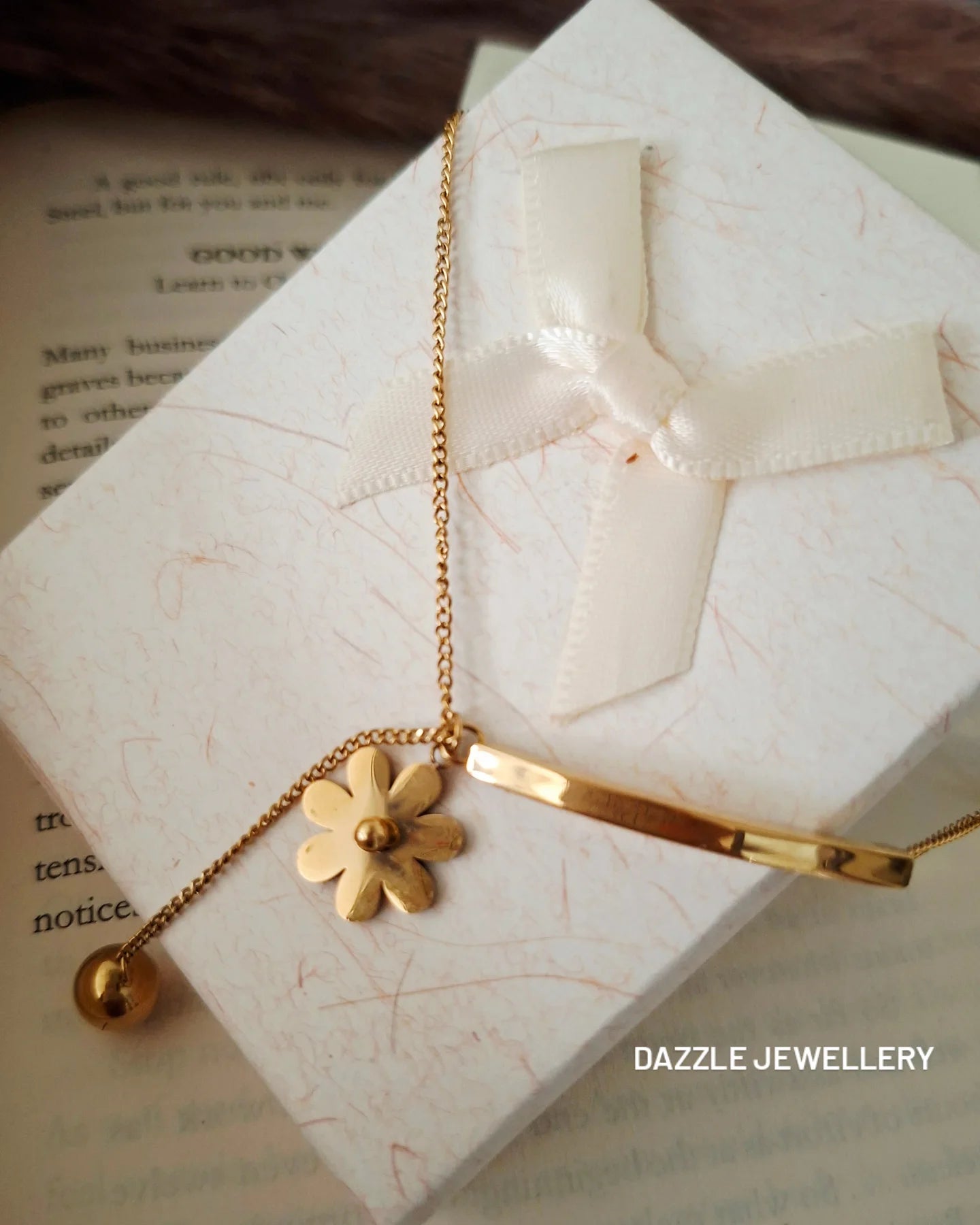 Golden Bloom Necklace
