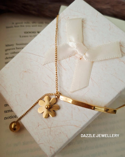 Golden Bloom Necklace