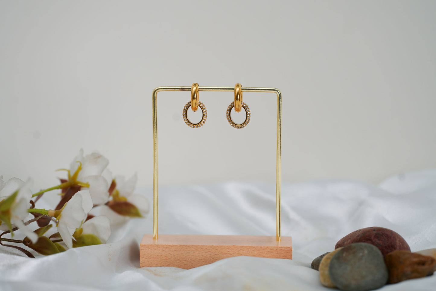 Infinity Shine Hoops