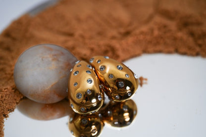 Golden Dewdrops Earrings