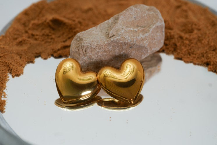 Heart of Gold Earrings