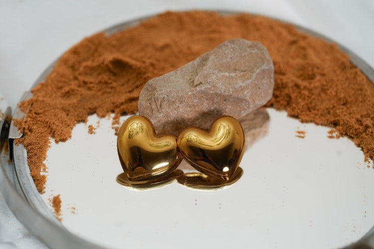 Heart of Gold Earrings