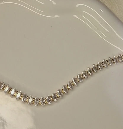 Twinkling Tales White Bracelet